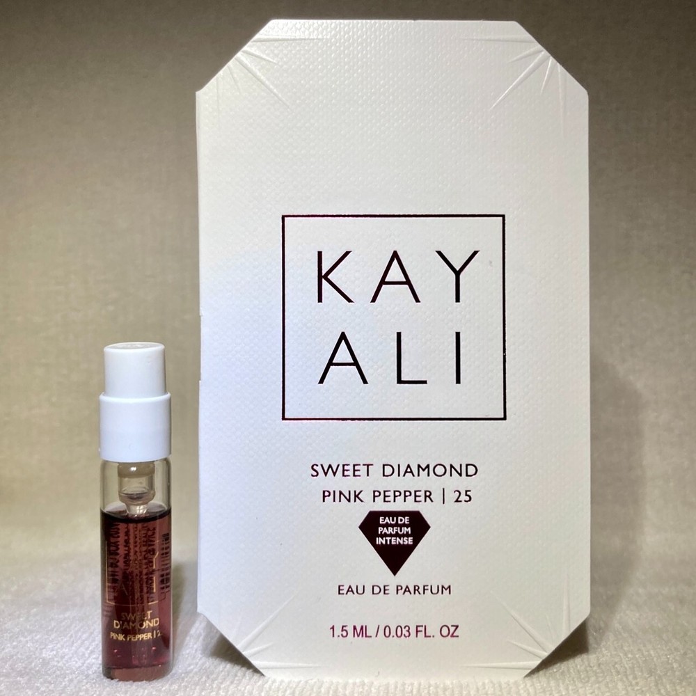 Kayali Sweet Diamond Pink Pepper 25 Eau de Parfum EDP Sample Spray .03oz, 1.5ml