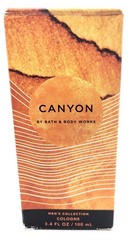 Bath & Body Works Men’s Collection Canyon Cologne ~ 3.4 oz. ~ Brand New In Box