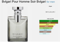 Bvlgari Pour Homme Soir by Bvlgari Eau De Toilette 3.4 oz / 100ml Perfume New