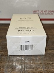 New & Sealed! Philosophy Pure Grace Luminous Body Oil 4 fl oz. – NIB!