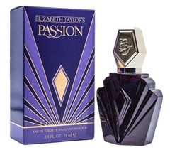 Passion by Elizabeth Taylor 2.5 oz EDT Perfume for Women Brand New In Box