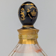 Fabergé Imperial 2 fl oz 1996 Limited Edition St Louis Crystal, Corded, Low Fill