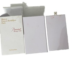 Baccarat Rouge 540 de Parfum MAISON FRANCIS KURKDJIAN 2.4 oz EMPTY BOX Worn Out