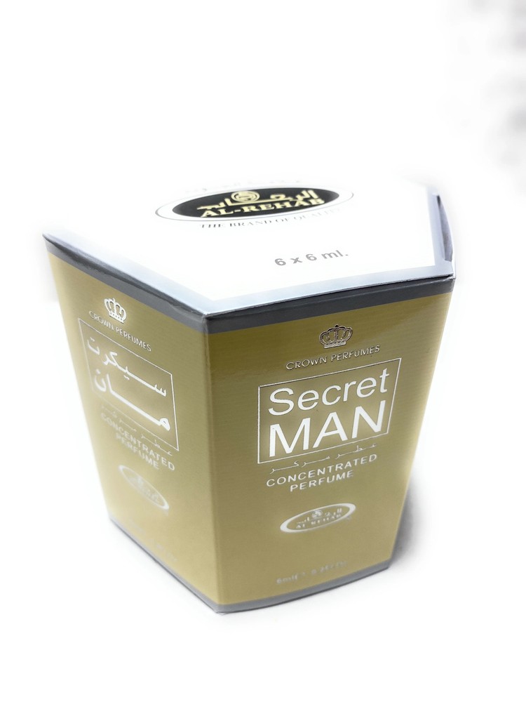 Secret Man Perfume Oil – 6 x 6ml by Al Rehab by AlRehab