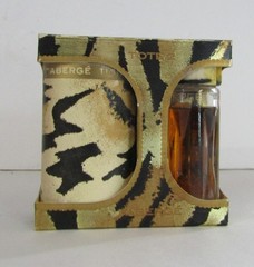 Faberge Tigress Tote 2 1 oz. Cologne 2 oz. Bath Powder Shaker USA NIB New