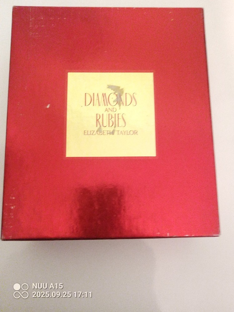 Diamonds Rubies Elizabeth Taylor 2 Piece Set