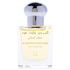 White Oudh by Al Haramain for Unisex Adult – 0.5 oz Parfum Oil Rollerball