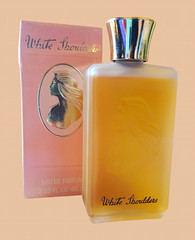 NIB! VINTAGE WHITE SHOLDERS PERFUME BY EVYAN 2.25 FL OZ