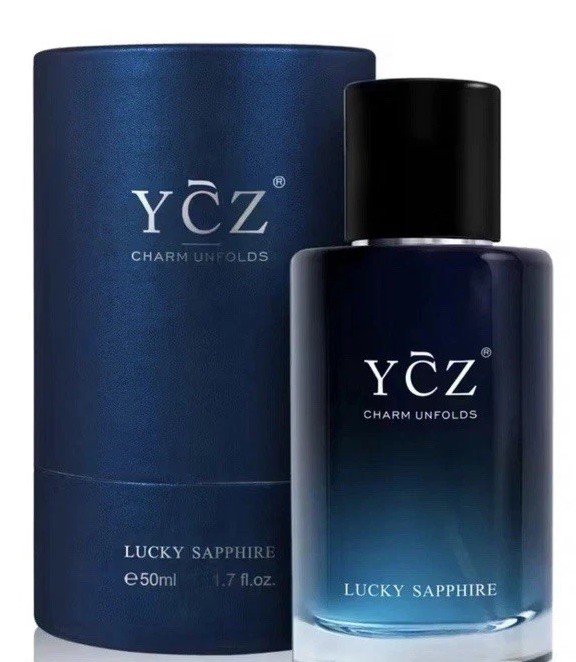 Ycz Lucky Men’s Eau De Parfum New Round Box Packaging 1.7oz Charm Unfolds 50ML