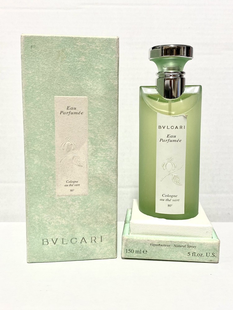 BVLGARI COLOGNE AU THE VERT (80) 5.0oz-150ml EAU PARFUMEE Spray *RARE*(BH50
