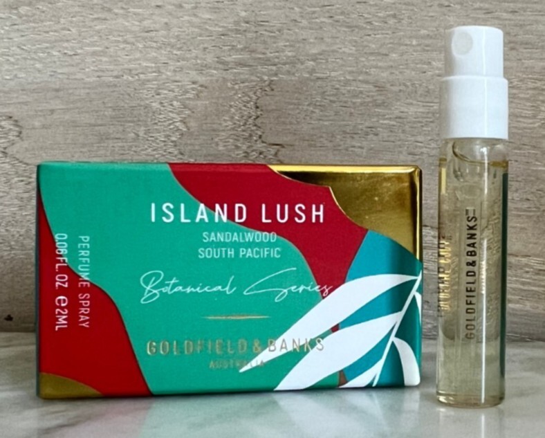 Goldfield & Banks Island Lush EDP Spray 2 ml Sample New in Box