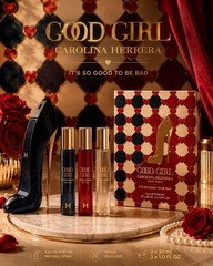 Carolina Herrera Good Girl Eau de Parfum Spray Travel Size Set, 3 x 1.0 fl oz
