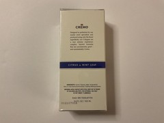 Cremo Cologne Spray for Men Citrus & Mint Leaf 3.4 fl oz Eau De Toilette Sealed