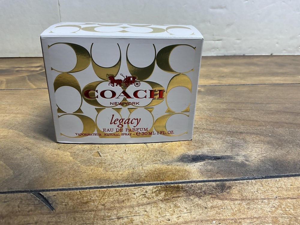 Coach New York Legacy Eau De Parfum Perfume 30ml / 1oz New Open Box
