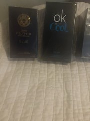 5 Bottle men’s cologne lot ETC Inspired by collection 3.4 oz each