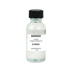 Mango (Unisex) Body Oil 1 oz Fragrance All Natural Scent
