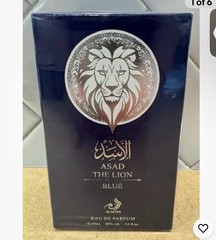 NEW Asad The Lion Blue Eau De Parfum 100ml 3.4oz by Alafiya Men EDP Spray Sealed