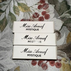 3X Miss Armaf * MYSTIQUE Women Sample Vial *Eau De Parfum* Spray With Box