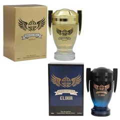 Invincible Gold & Invincible Elixir Spray Perfume Set, 100 ml / 3.4 fl oz Each |