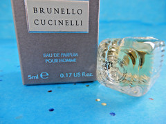 Brunello Cucinelli POUR HOMME Eau de Parfum Mini Travel .17 oz / 5ml (men’s)