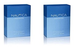 Nautica Voyage by Nautica for Men – 3.4 oz EDT Spray – (Pack of 2)