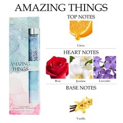 6 Pc Women’s Perfume Gift Set Eau De Parfum Travel Spray Long Lasting Fragrance