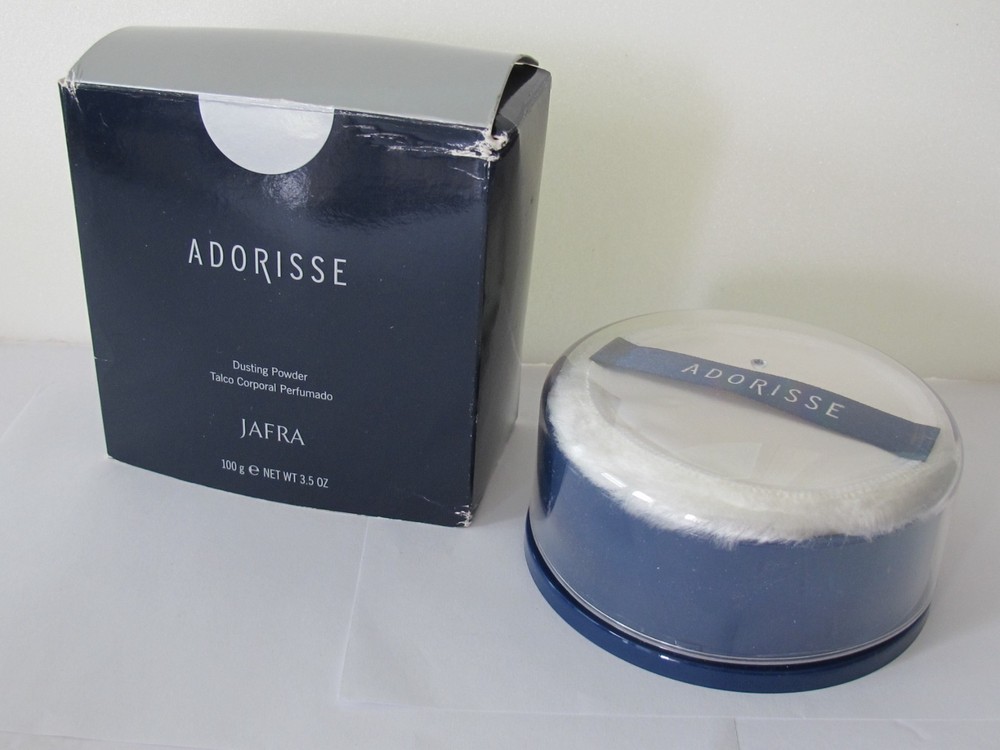 Jafra ADORISSE Dusting Powder Talco Corporal Perfumado 100g 3.5oz New