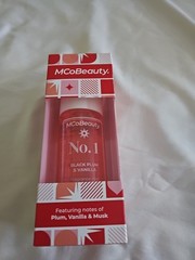 NIB MCoBeauty No. 1 Black Plum & Vanilla Fragrance Mist & Hair & Body