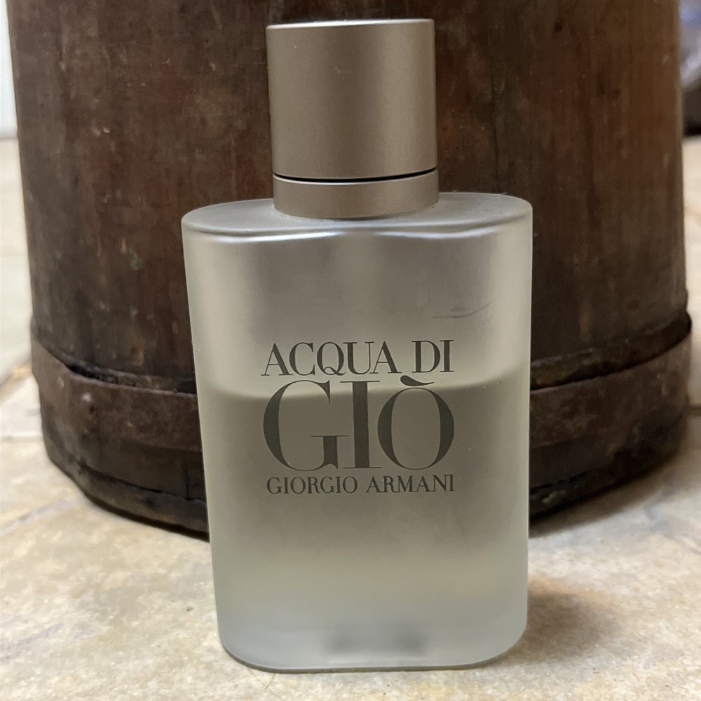 Giorgio Armani Acqua Di Gio 3.4oz/100ml Vintage Perfume Cologne As Shown