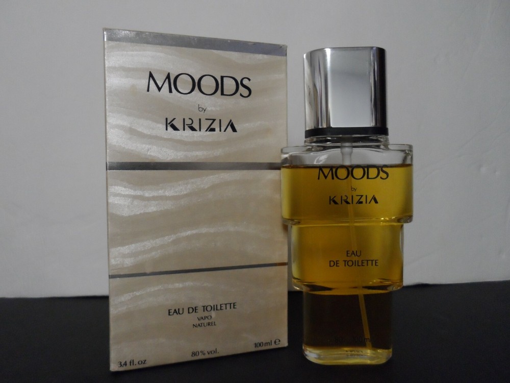 Moods by Krizia Women EDT Spray 3.4 oz / 100 ml , New, Boxed , Rare As Pictured