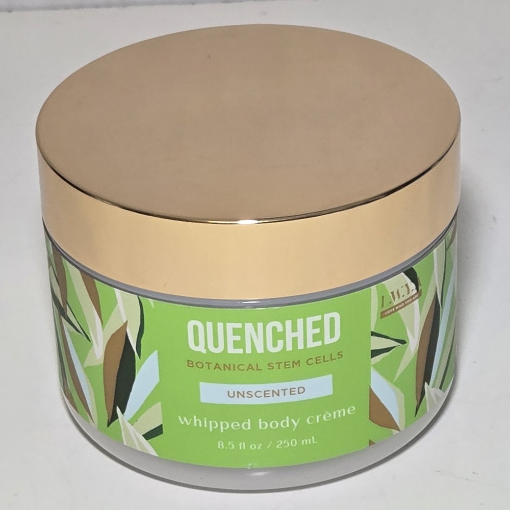 L.W.Y.A – Quenched Botanical Stem Cells Whipped Body Cream – Unscented 8.5 fl oz