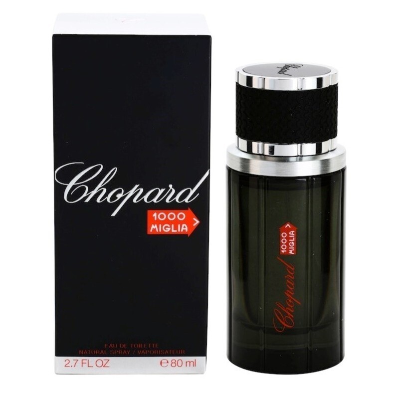 CHOPARD 1000 MIGLIA EAU DE TOILETTE SPRAY FOR MEN 2.7 oz / 80 ml NEW & SEALED.