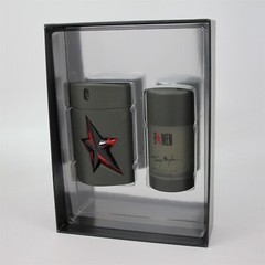 B MEN by Thierry Mugler 2 Pc Set: 1.7 oz EDT Spray & 2.7 oz Deodorant Stick NIB