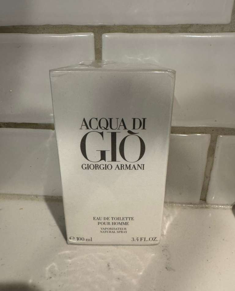 Giorgio Armani Acqua Di Gio Pour Homme Eau De Toilette 3.4oz 100ml Men’s Spray