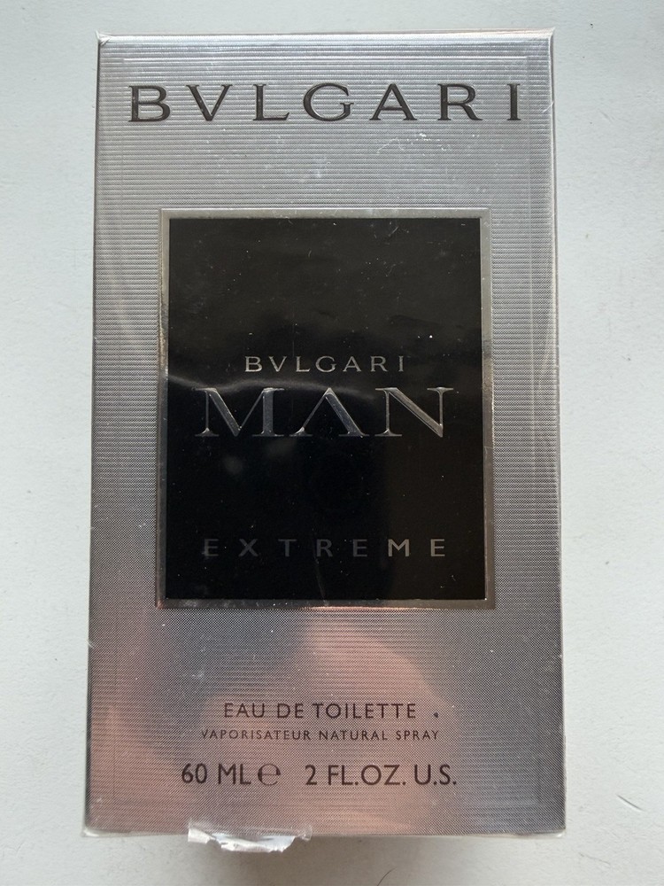 Bvlgari Man Extreme Eau de Toilette Spray for Men 60ml 2oz New Sealed
