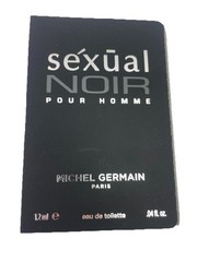 ⭐ Michel Germain Sexual Noir Travel Size NEW / SEALED 0.04 Fl Oz/1.2 mL Cologne