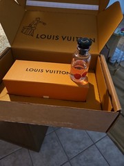 cherry refillable Louis Vuitton Spell on you 3.4oz Parfum bottle Takashi Murakam