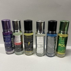 6 Pc Men mmmmAssorted Roll On Oil 12 ML Limited Time Only