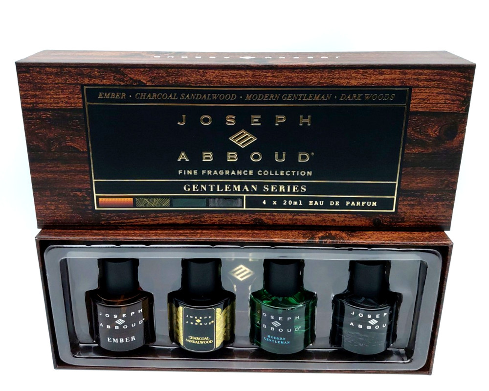 Joseph Abboud Men Fine Fragrance collection Gentleman Series EDP 4X20 ML Spray