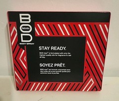 Bod Man 3pk Long-Lasting Fragrant Body Spray 1.8oz Fresh Guy Black Blue Surf