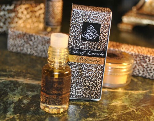 Egyptian Mk Golden Anbar Superior 3ml Fresh Perfume Oil Attar | Sharif Laroche