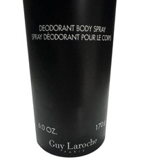 DRAKKAR NOIR by Guy Laroche for Men DEODORANT BODY SPRAY 6 oz Brand New