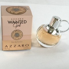4 AZZARO WANTED GIRL Women Perfume 0.1oz EDP SPLASH MINI NEW in BOX