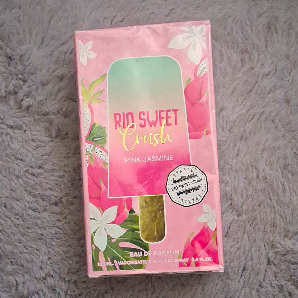 Brazil Rio Sweet Crush Pink Jasmine Eau de Parfum Spray, 3.4 fl oz Jasmine