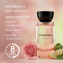Voyage Nova | Rosey Fruity Floral | Extrait De Parfum 50Ml/100Ml | Long Lasting