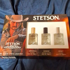 Stetson Spray Travel Gift Set – Original, Legend, Spirit 3pc 0.5 fl oz