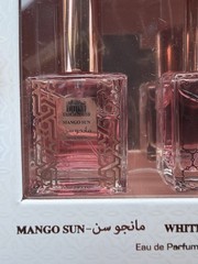 DUBAI UNDERGROUND 3 PC. ~Mango Sun, White Kiss & Creme Fatal~ Eau De Parfum Set!