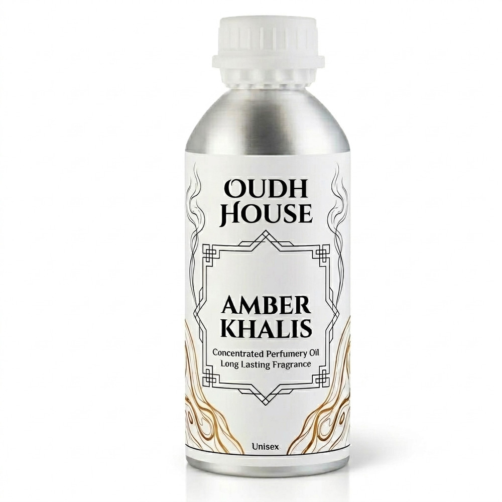 OUDH HOUSE Amber Khalis Concentrated Perfume Oil Long Lasting 100ml