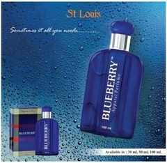 St. Louis Blueberry perfume pack of 2 Eau de Parfum – 200 ml (For Men & Women)