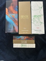 Gift bundle Bisou Memoire Oro, Secret Pastel, & Vero in 3.4 fl oz & 0.34fl oz